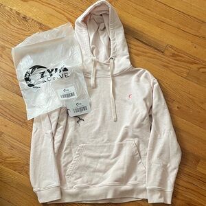 ZYIA Rose Quartz Terry Women's Hoodie